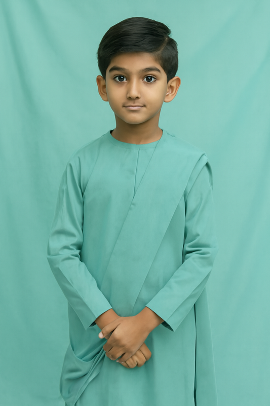 4 Meter Suits Wash & Wear Boski Icy Teal