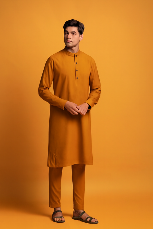 4 Meter Suits Wash & Wear Boski Ochre