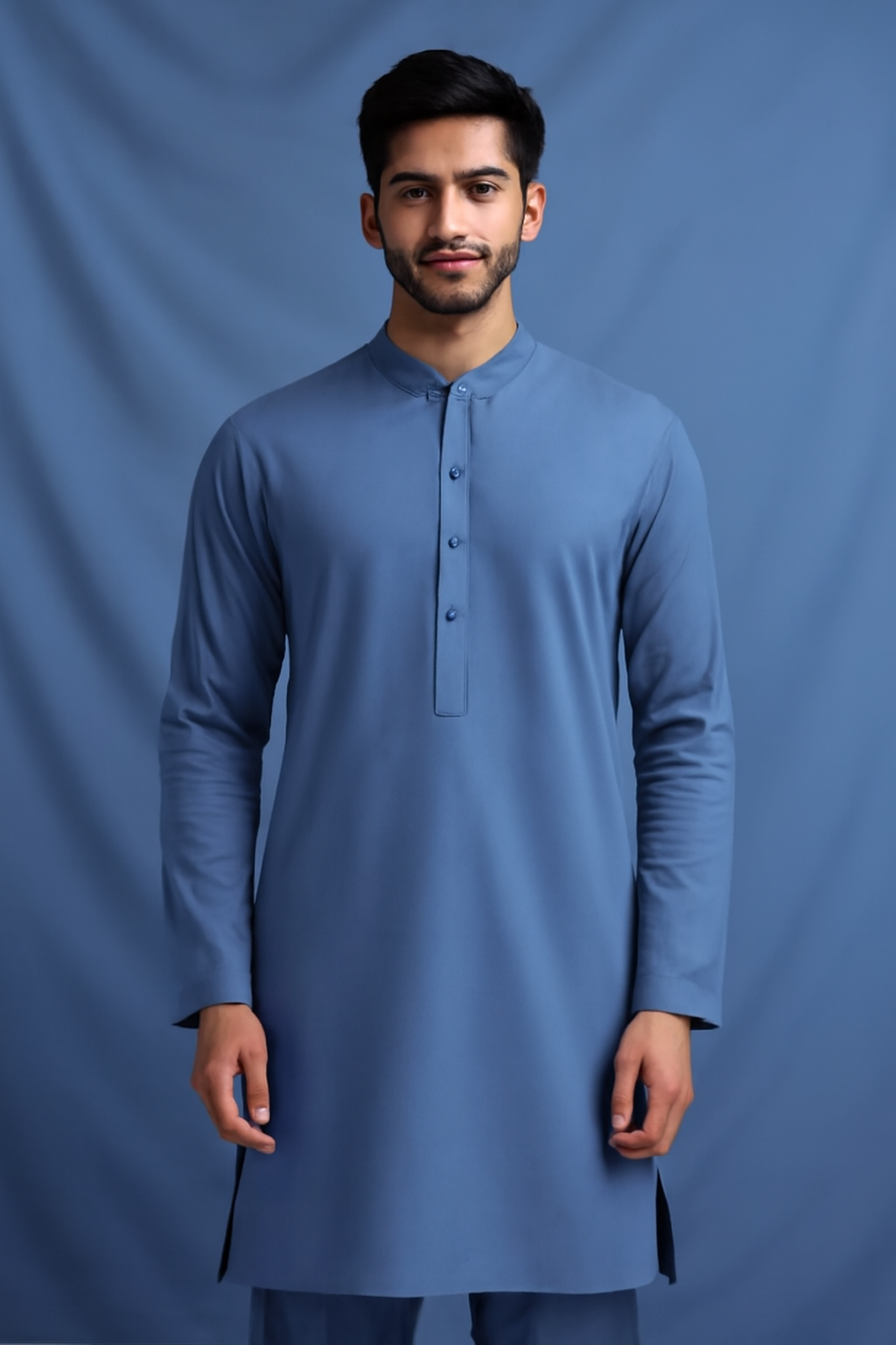 4 Meter Suits Wash & Wear Boski Sky Blue
