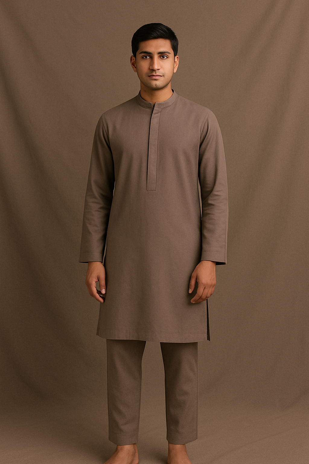 4 Meter Suits Wash & Wear Boski  Ash Sky