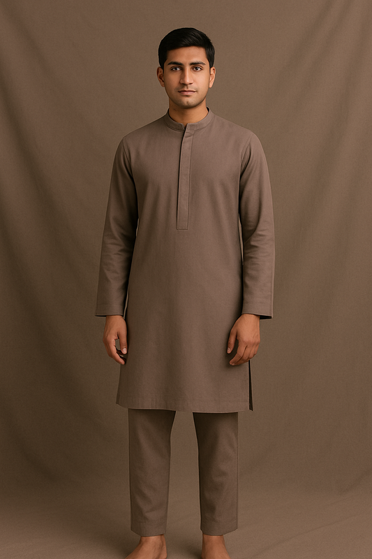 4 Meter Suits Wash & Wear Boski  Ash Sky