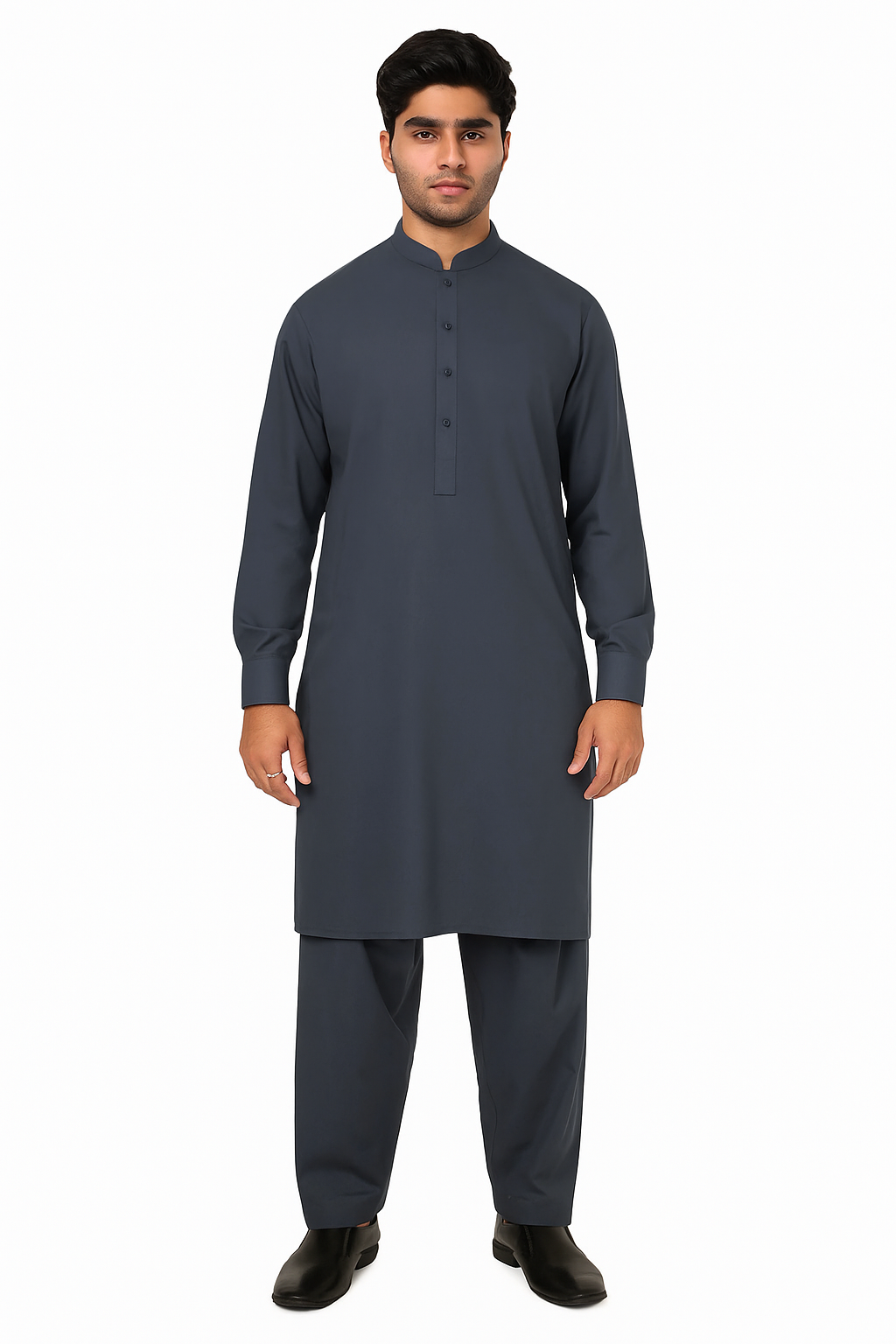 4 Meter Suits Wash & Wear Boski Charcoal Grey