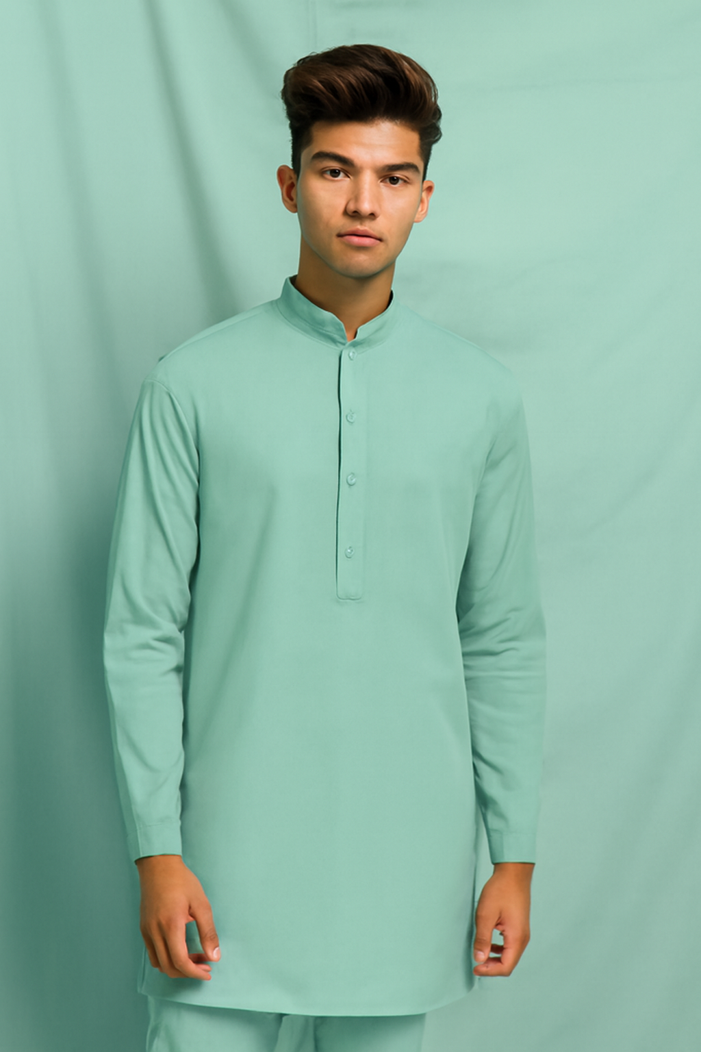 4 Meter Suits Wash & Wear Boski Icy Teal