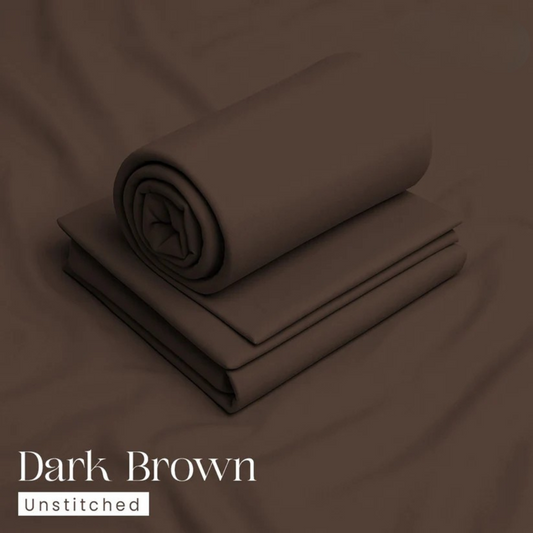 4 Meter Suits Wash & Wear Boski Dark Brown