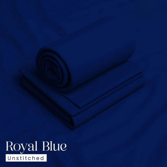 4 Meter Suits Wash & Wear Boski Royal Blue