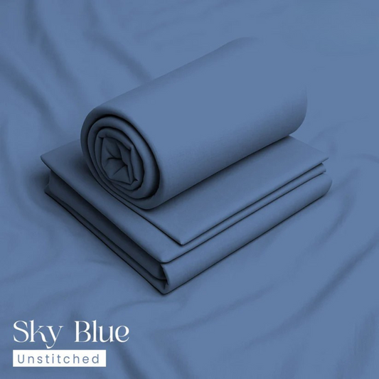 4 Meter Suits Wash & Wear Boski Sky Blue