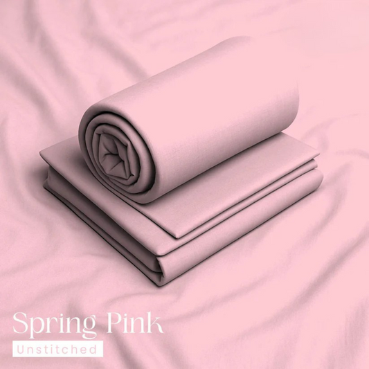 4 Meter Suits Wash & Wear Boski Spring Pink