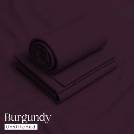 4 Meter Suits Wash & Wear Boski Burgundy